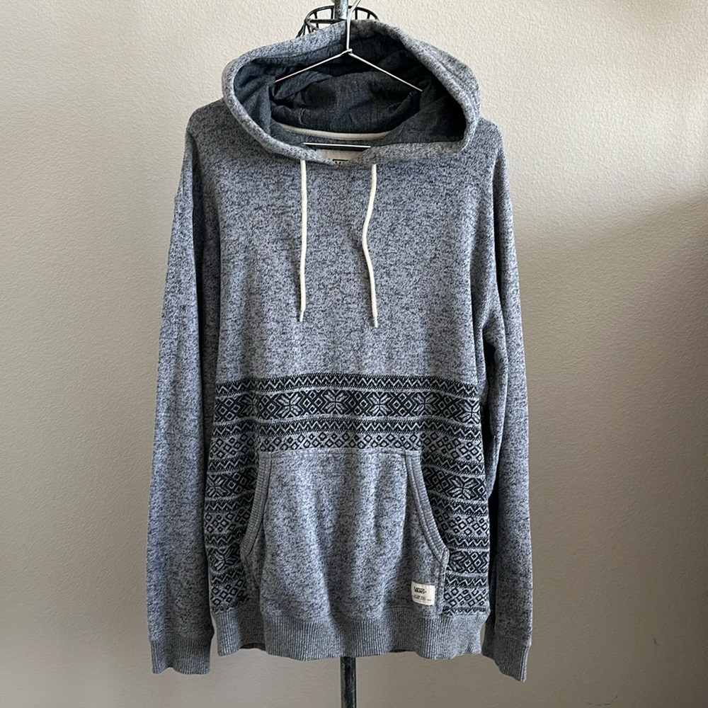 ✨Host Pick ✨VANS | Off-the-wall Skateboarding Heathered Pullover Hoodie